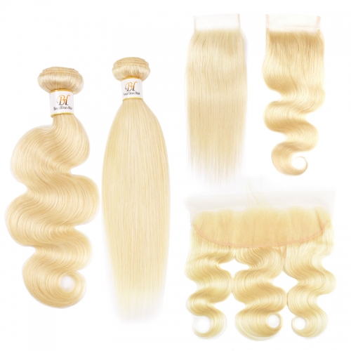 Brazilian Hair Blonde #613 Hair Single Bundle