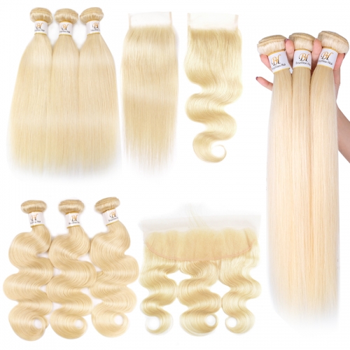 Brazilian hair Blonde Body Wave Bundle Deals